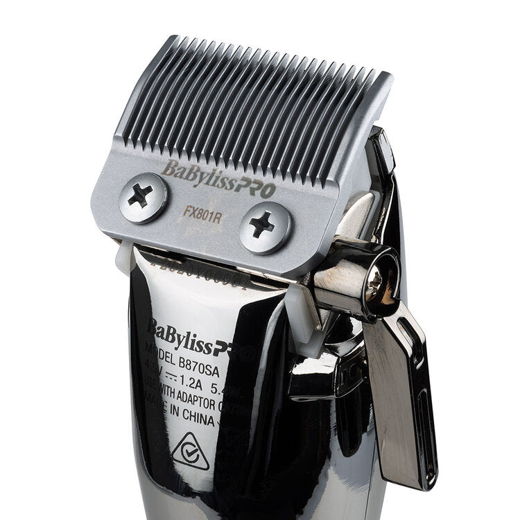 BaBylissPro SILVERFX Metal Lithium Clipper - FX870NS