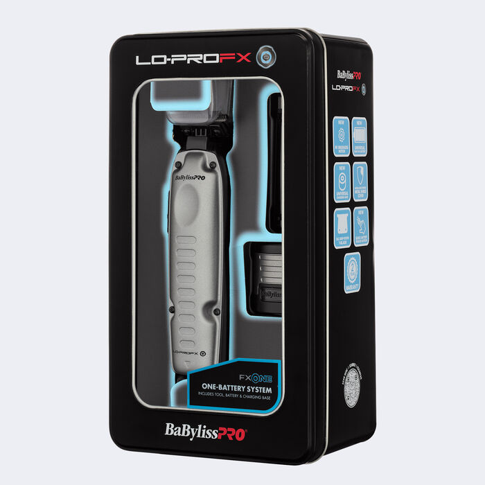 BaBylissPro FXONE LO-PROFX High Performance Low-Profile Trimmer (Grey) - FX729