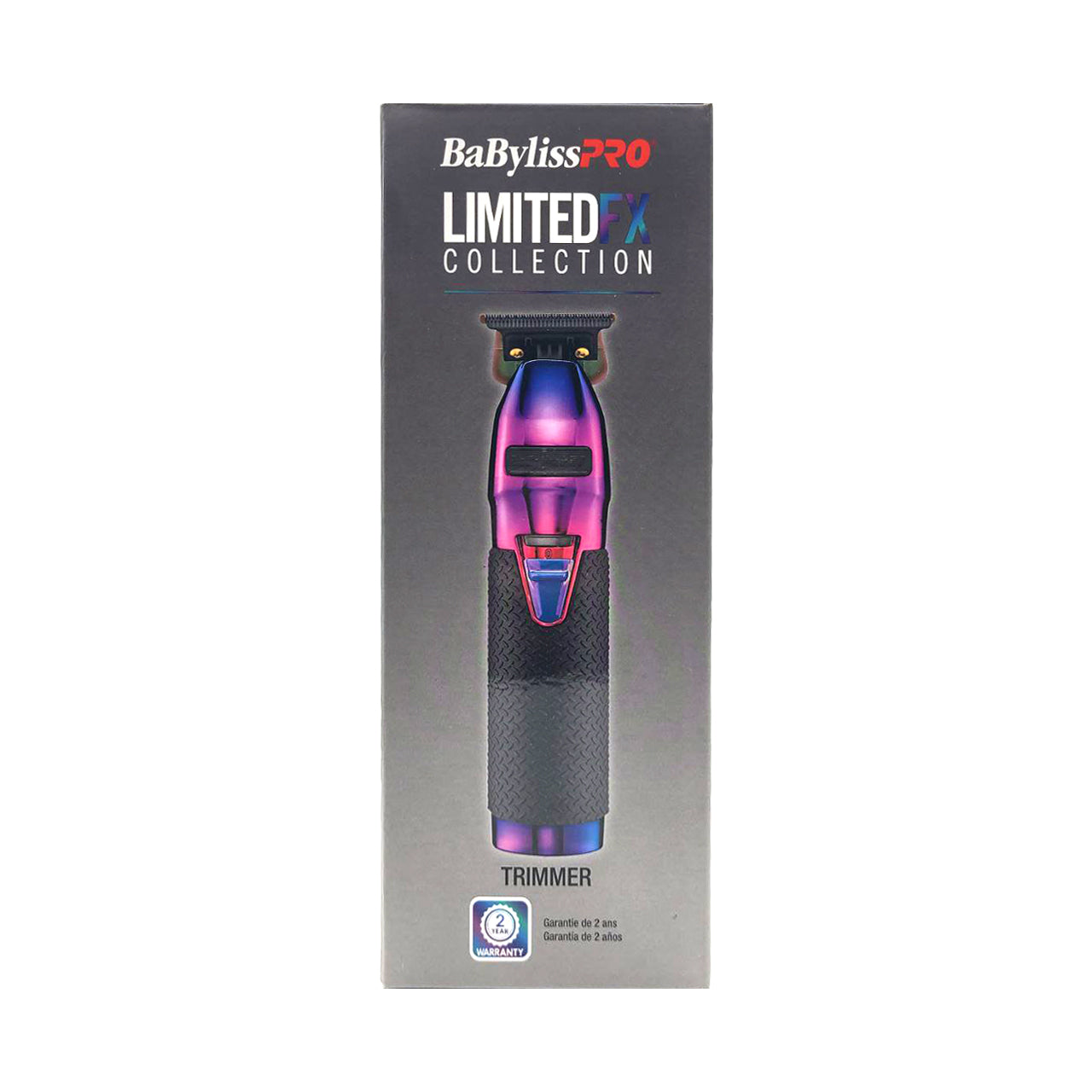 BaBylissPRO LIMITEDFX COLLECTION Iridescent Trimmer & Double-Foil Shaver Combo